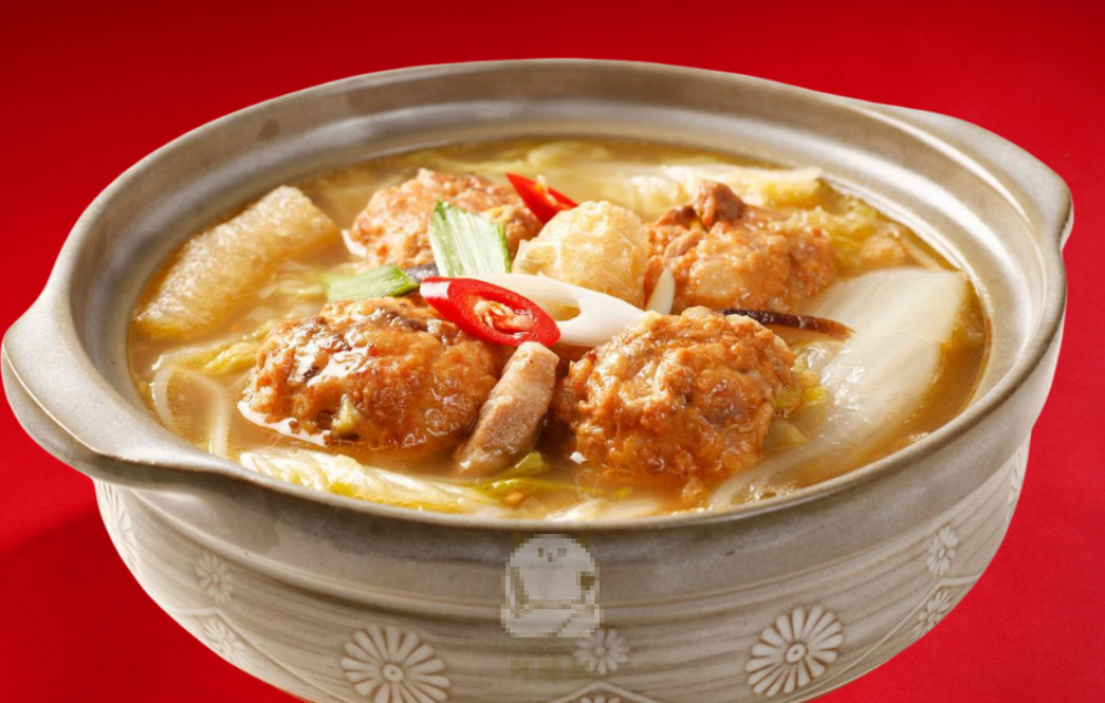 團圓獅頭白菜滷