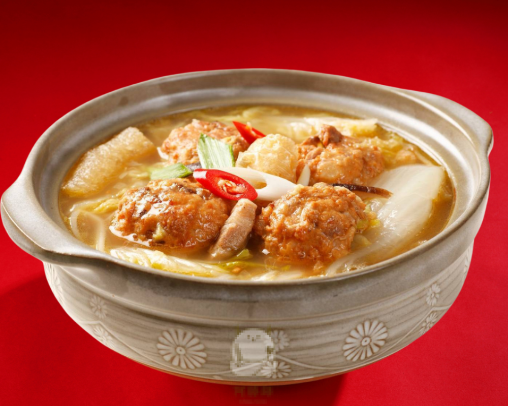 團圓獅頭白菜滷