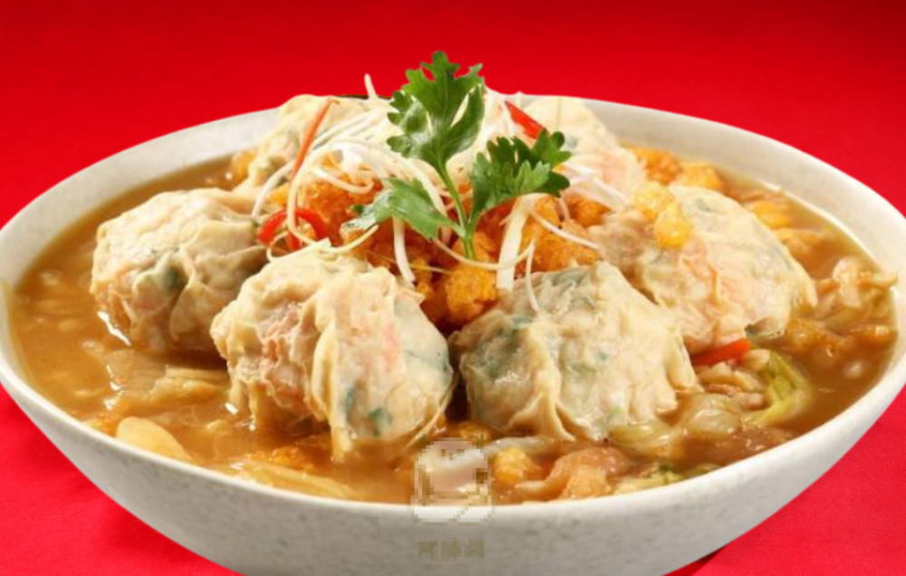 千張蝦球白菜滷