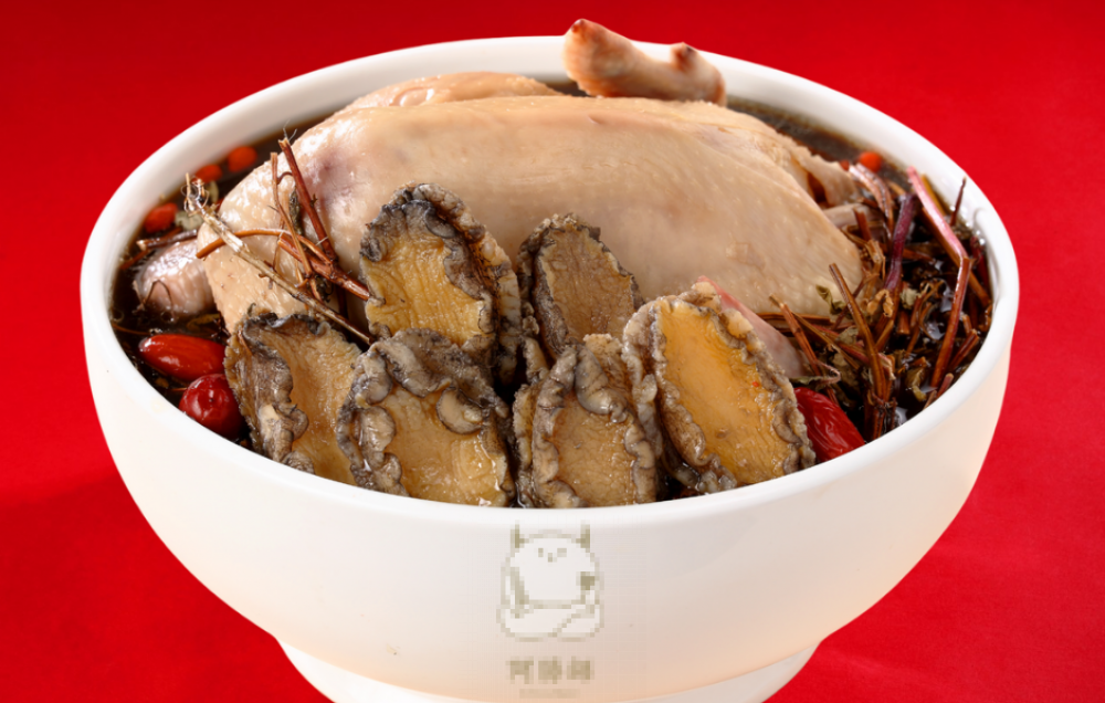 出雲仙草鮑魚雞