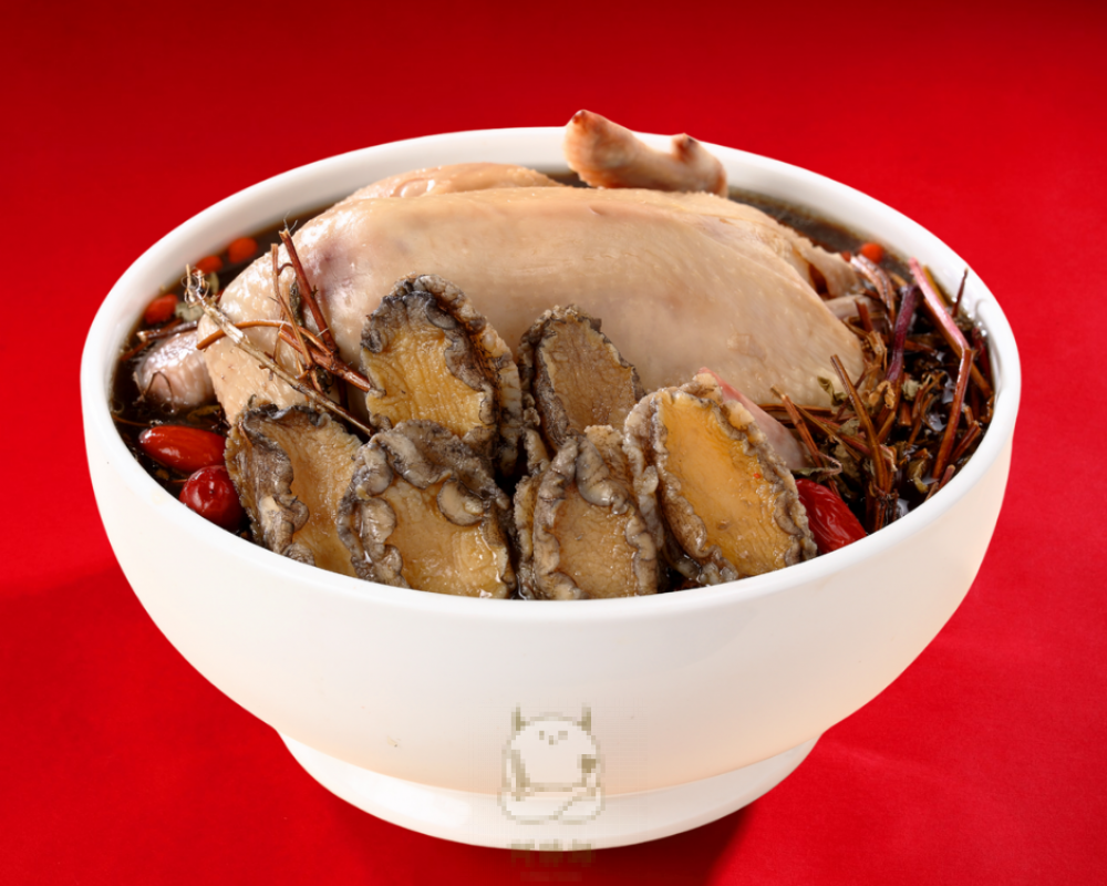 出雲仙草鮑魚雞