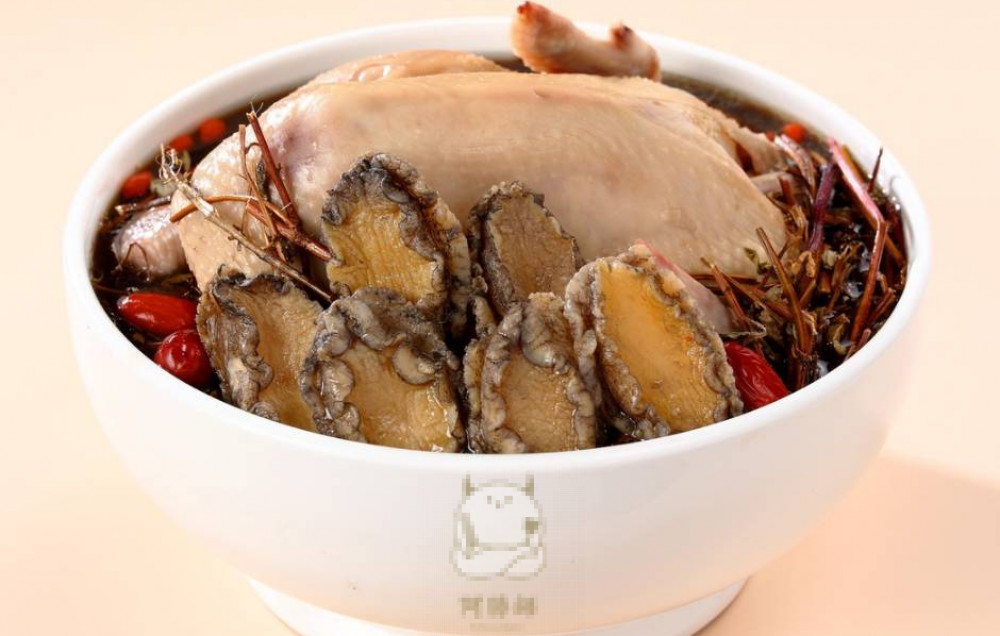 出雲仙草鮑魚雞