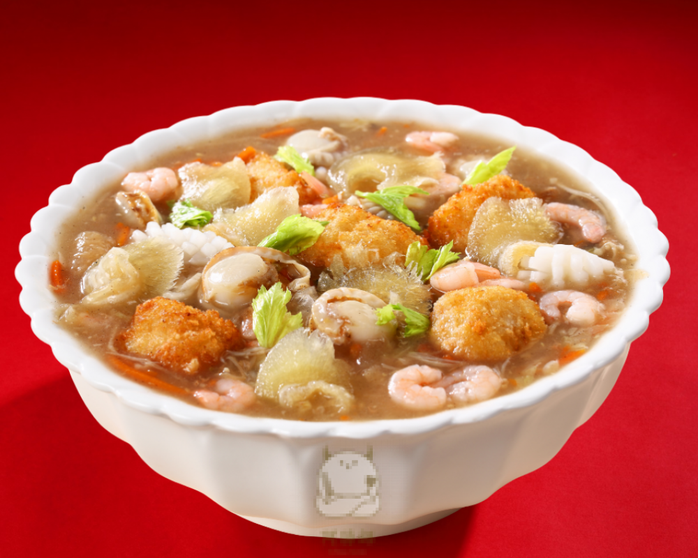 彎月魚翅海鮮羹