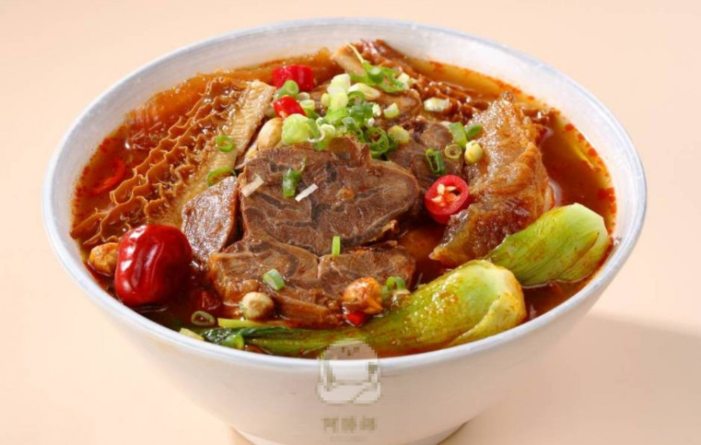 辛香麻辣牛三寶麵