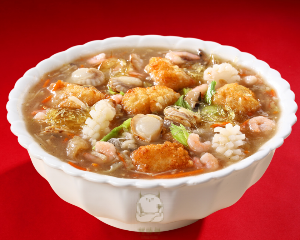魚翅蝦仁海鮮羹