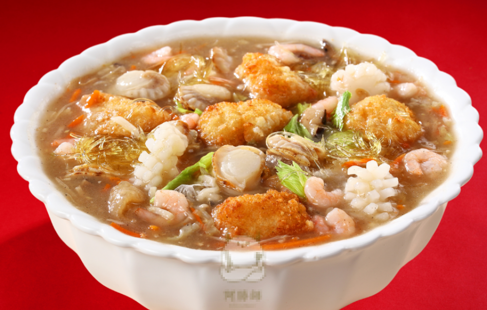 魚翅蝦仁海鮮羹